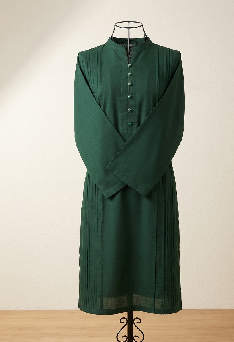 Deep Green Kurta