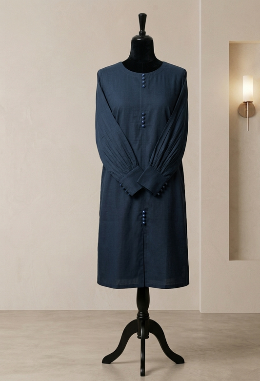 Deep Navy Blue Shirt