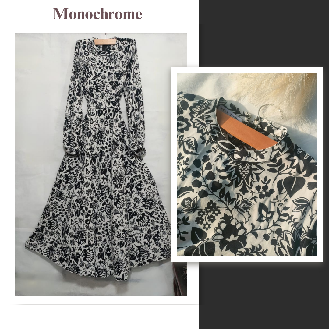 Monochrome Dress